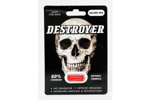 Destroyer 60000mg Male Enhancement Red Pill: A Comprehensive Review