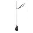 Leather Crop Metal Handle Triple X 12006