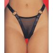 Leather Mesh G-String 2-201