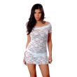 Vx Intimates Stretch Lace Mini Dress With Thong Style 5095 by Vx Intimates
