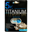 5K Titanium Stronger Formula Male Enhancement Blue Pill - front