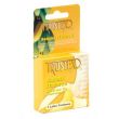 Banana Flavored 3 Lubricated Latex Condoms Trustex