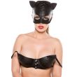 Faux Leather Cat Mask CM-4005
