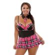 Preppy Pink Schoolgirl Set Curve P278