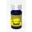 Gold 14K bottle front, yellow label with 14K badge and sealed white tamper cap