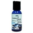 Water Slide water-based personal lubricant, blue 1 fl oz squeeze bottle with black flip-top cap, front label