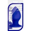 Luxe Rump Rimmer Medium Indigo Silicone Butt Plug 