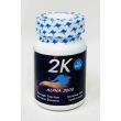 2K Alpha 3000 white bottle with blue kangaroo-print cap, front wrap marked 12 PACK