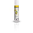 JO H2O Lemon Splash flavored lubricant, 30 ml clear travel bottle with white flip-top cap and lemon label