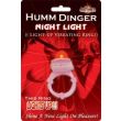 Humm Dinger Night Light Penis Vibrating Pleasure Ring 