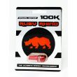 Ruby Rhino 100K Special Edition card front, one red capsule sealed under a blister beside the rhino emblem