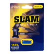 Slam Natural Formula front card, one blue capsule sealed in a single blister, marked 29,000 mg