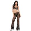 Giselle Cutout Bralette Matching Lace Pant Tease B472