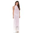 Layla Halter Neck Gown G-string Tease B486