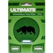 Ultimate 3500 green blister card front with rhino graphic and one capsule sealed in the blister