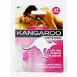 Kangaroo Intense Venus blister card, front, with one pink tablet sealed in a clear blister dome