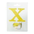 X 20000 Platinum front of card: gold foil X wordmark with one capsule sealed in a clear blister