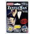 ZentleMan Type Z6 front blister card in black and silver, one gold capsule sealed in the clear blister window