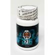 Zeus black-label bottle, front view, marked Dietary Supplement and 3 Capsules, cap sealed with a shrink band