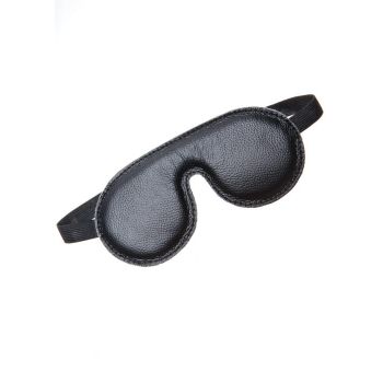 Leather Padded Mask Triple X 12004