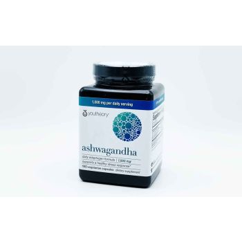 Youtheory Ashwagandha 1000mg 150 Pills Dietary Supplement