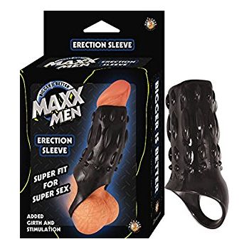 Erection Penis Sleeve Black Maxx Men