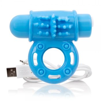 Charged Owow Vibe Ring Blue ScreamingO