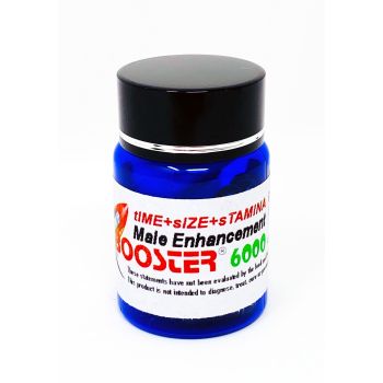 Booster 3000 Male Enhancement 6 Pill Bottle