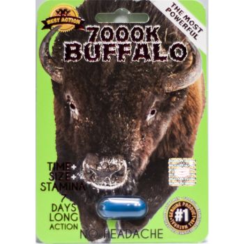 Buffalo 7000K Male Enhancement pill 