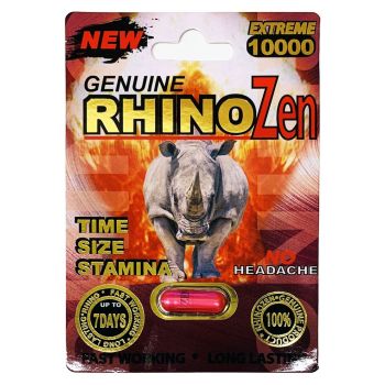 Rhino Zen Extreme 10000 Male Sexual Enhancement Pill