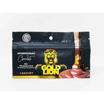 Gold Lion Aphrodisiac Sachet Chocolate Male Enhancement