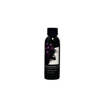 Massage Oil Grape Edible 2 oz