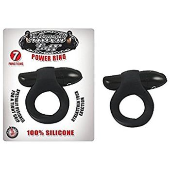 Power Cock Ring Silicone Black Mack Tuff