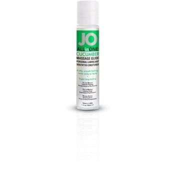 Jo All In One Cucumber Lubricant 1 fl.oz/ 30ml Travel Size