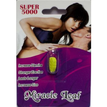 Miracle Leaf Super 5000 The Ultimate Male Enhancement 