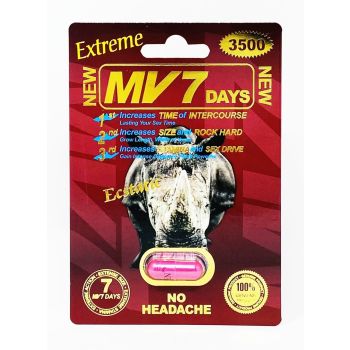 MV 7 Days 3500mg Extreme Male Sexual Enhancement Pill