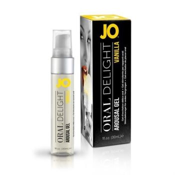 JO Oral Delight Vanilla Thrill Arousal Gel 1Oz