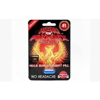 Rising Phoenix 5K Pill Original Maximum Male Sexual Enhancement back