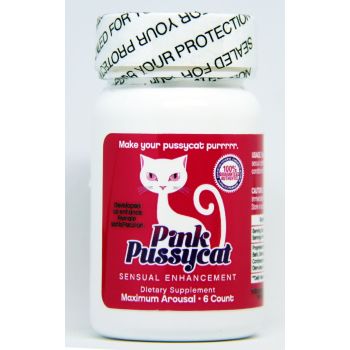 Pink Pussycat Female Sensual Enhancement Pill 3000mg bottle