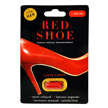 Red Shoe 1200 mg Female Sexual Enhancement Red