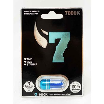 Male Sexual Enhancement Blue 7 Blue Pill 7000k solo
