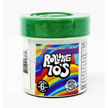 Rolling 70s Male Enhancement Supplement 6 Pills
