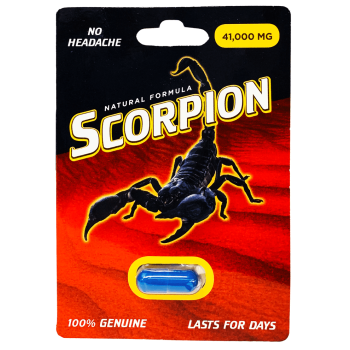 Scorpion 41000mg Natural Formula Male Pill Enhancement