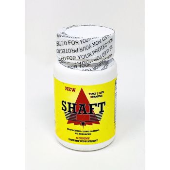 Shaft 6 Count Bottle Male Libido Enhancement