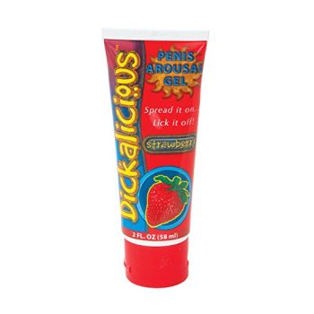 Dickalicious Penis Arousal Gel Strawberry 2 oz