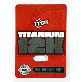 Titanium 12K Male Enhancement Energy Supplement
