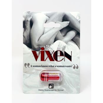 Vixen Female Sensual Enhancement 3500mg Red Capsule