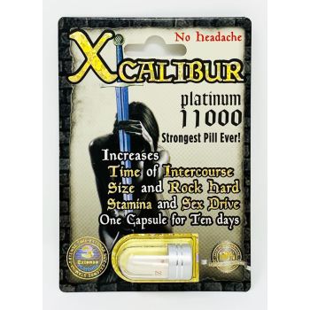 Xcalibur Black 11000 Male Sexual Performance Enhancement Strongest Pill