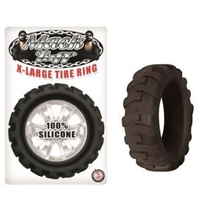 Cock Ring Silicone X Large Tire Black Mack Tuff