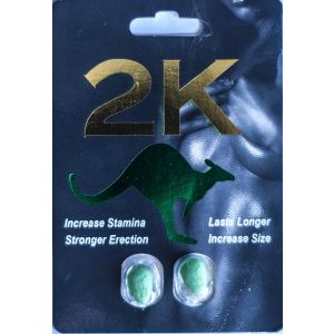 2K Kangaroo Green Pill Male Enhancements Double Pack